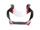 Lojas Carenagens Moto Honda CBR900RR 929 2000-2001 - Branco Vermelho Preto Brilhante Corrida