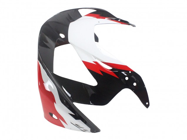 Lojas Carenagens Moto Honda CBR900RR 929 2000-2001 - Branco Vermelho Preto Brilhante Corrida