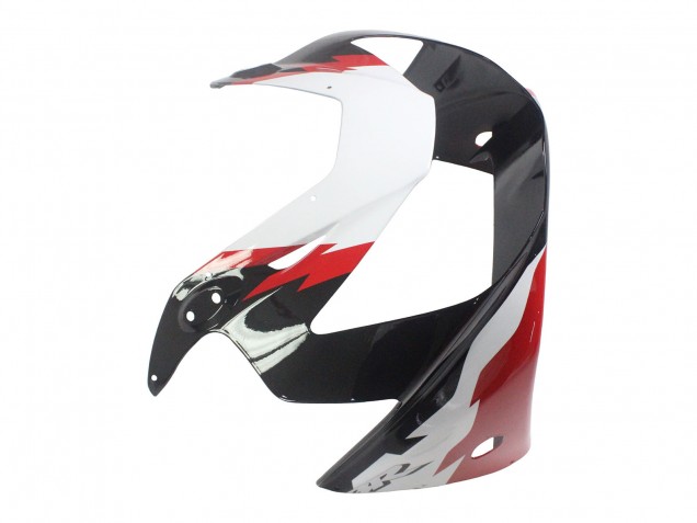 Lojas Carenagens Moto Honda CBR900RR 929 2000-2001 - Branco Vermelho Preto Brilhante Corrida