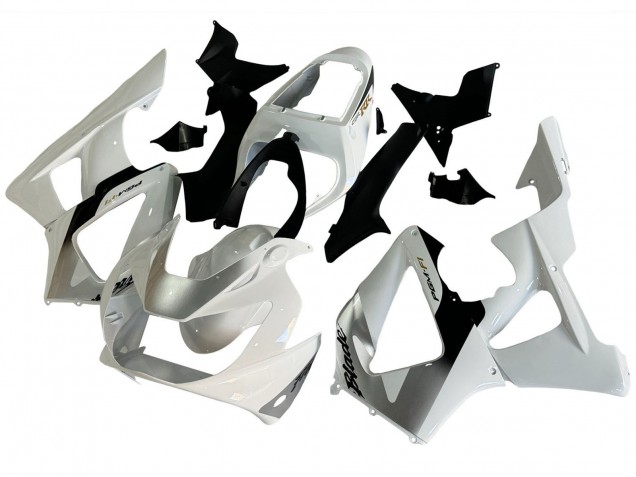 Lojas Carenagens Moto Honda CBR900RR 929 2000-2001 - Branco Prata