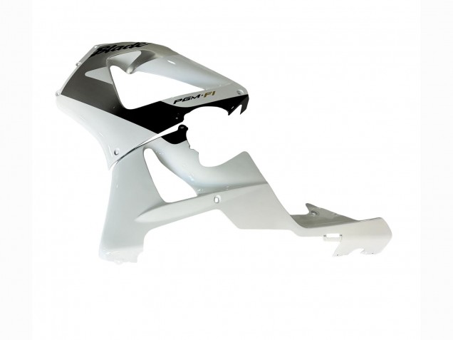 Lojas Carenagens Moto Honda CBR900RR 929 2000-2001 - Branco Prata