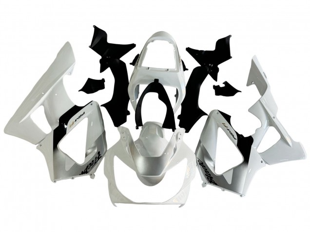 Lojas Carenagens Moto Honda CBR900RR 929 2000-2001 - Branco Prata
