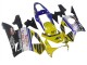 Lojas Carenagens Moto Honda CBR900RR 954 2002-2003 - Azul Amarelo Preto Brilhante Vermelho Nastro Azzurro 46