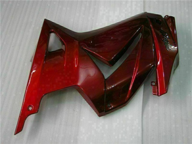 Lojas Carenagens Moto Kawasaki EX250 2008-2012 - Vermelho Castanho