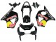 Lojas Carenagens Moto Honda CBR900RR 954 2002-2003 - Preto Brilhante Amarelo Red Bull Michelin