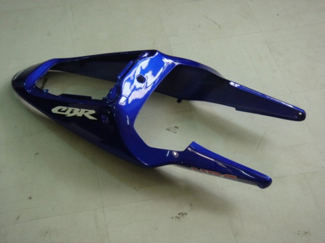 Lojas Carenagens Moto Honda CBR900RR 954 2002-2003 - Azul Amarelo Preto Brilhante Telefonica MoviStar Castrol