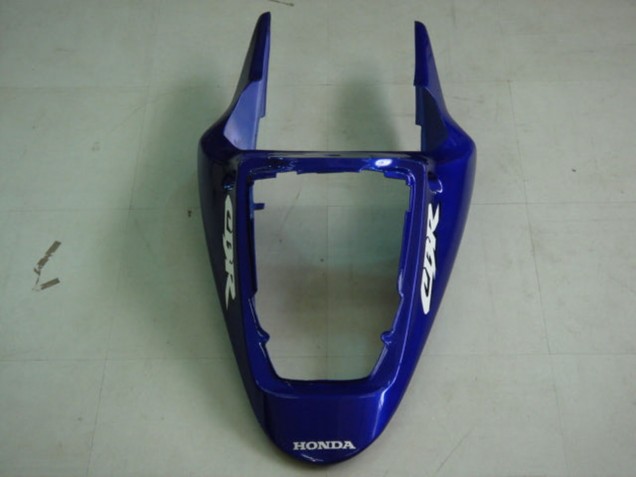 Lojas Carenagens Moto Honda CBR900RR 954 2002-2003 - Azul Amarelo Preto Brilhante Telefonica MoviStar Castrol