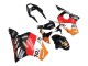 Lojas Kits Carenagem Moto Honda CBR900RR 954 2002-2003 - Laranja Branco Vermelho Preto Brilhante Repsol