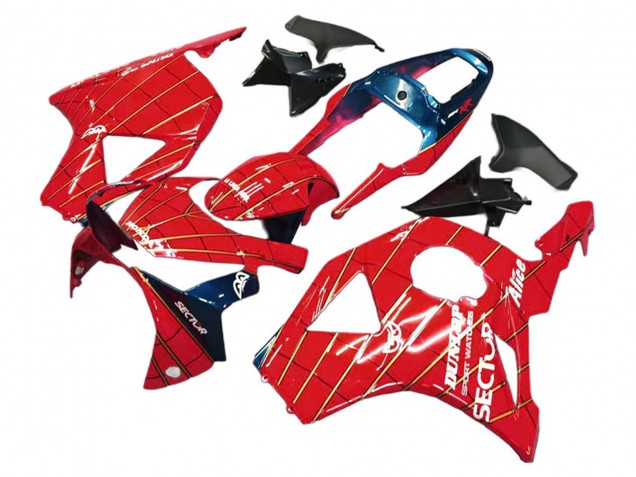 Lojas Carenagens Moto Honda CBR900RR 954 2002-2003 - Vermelho Azul Escuro Dunlop