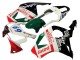 Lojas Carenagens Moto Honda CBR900RR 954 2002-2003 - Branco Vermelho Verde Preto Brilhante Castrol