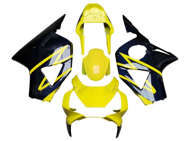 Lojas Carenagens Moto Honda CBR900RR 954 2002-2003 - Amarelo Prata Preto