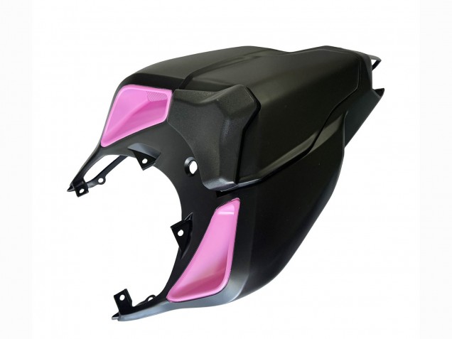 Lojas Carenagens Moto Ducati 848 2007-2014 - Branco Rosa Preto Brilhante Connie