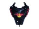 Lojas Carenagens Moto Ducati 848/1098/1198 2007-2014 - Preto Brilhante Amarelo Azul Red Bull