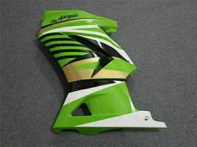 Lojas Carenagem Moto Kawasaki EX250 2008-2012 - Verde Branco Preto
