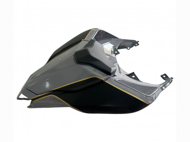 Lojas Carenagens Moto Ducati 848 2007-2014 - Prata Ouro Preto Fosco