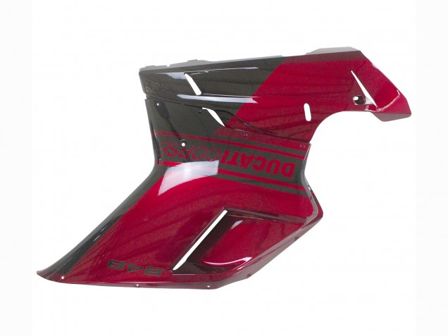 Lojas Carenagem Moto Ducati 848 2007-2014 - Vermelho Preto Brilhante