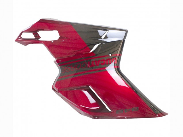 Lojas Carenagem Moto Ducati 848 2007-2014 - Vermelho Preto Brilhante