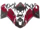 Lojas Carenagem Moto Ducati 848 2007-2014 - Vermelho Preto Brilhante