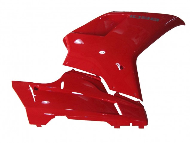 Lojas Carenagem Moto Ducati 1098 2007-2014 - Vermelho