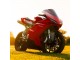 Lojas Carenagens Moto Ducati 848 2007-2014 - Vermelho Preto Brilhante