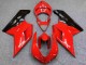 Lojas Carenagens Moto Ducati 848 2007-2014 - Vermelho Preto Brilhante