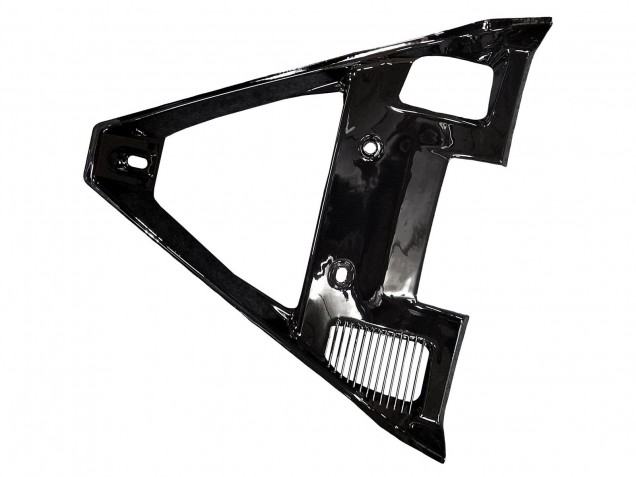 Lojas Carenagens Moto Ducati 848/1098/1198 2007-2014 - Branco Vermelho Preto Brilhante