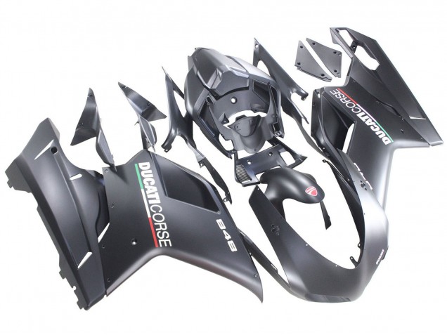 Lojas Carenagens Moto Ducati 848 2007-2014 - Cinzento Fosco