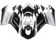 Lojas Carenagens Moto Ducati 848/1098/1198 2007-2014 - Branco Preto Brilhante Corse