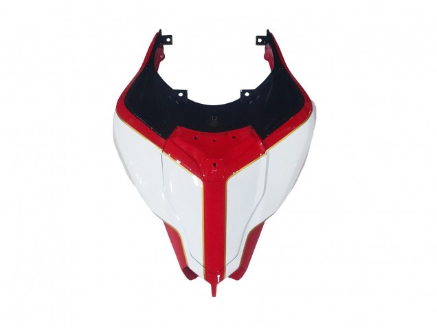 Lojas Carenagens Moto Ducati 1098 2007-2014 - Branco Vermelho Preto Brilhante