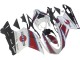 Lojas Carenagens Moto Ducati 1098 2007-2014 - Branco Vermelho Azul Preto Brilhante Martini