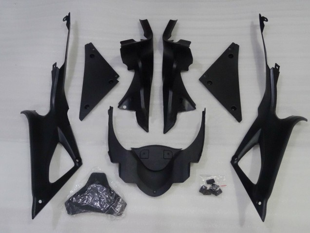 Lojas Carenagens Moto Ducati 848 2007-2014 - Branco Preto Fosco