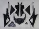 Lojas Carenagens Moto Ducati 848 2007-2014 - Branco Preto Fosco