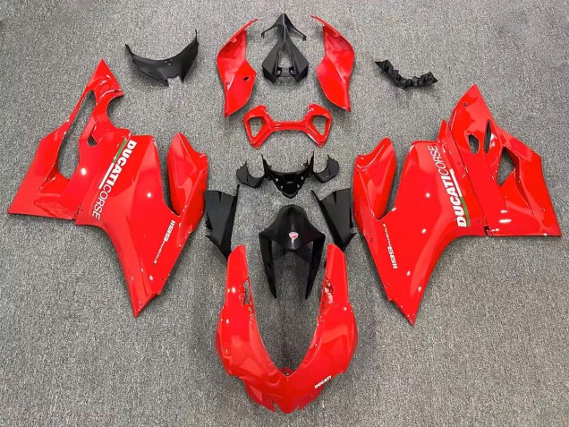 Lojas Carenagem Moto Ducati 1199 2011-2014 - Vermelho