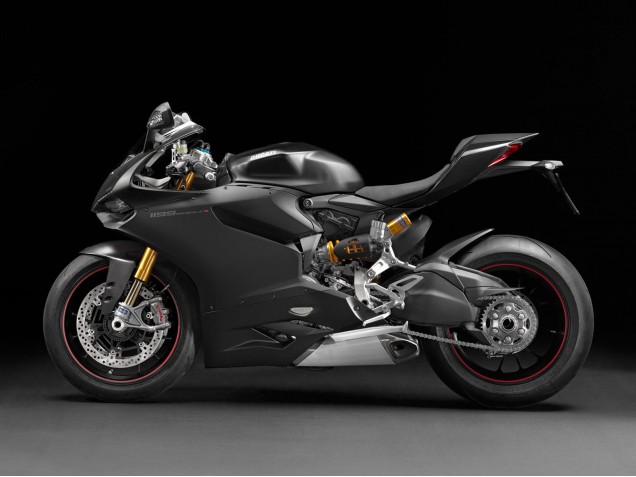 Lojas Carenagens Moto Ducati 1199 2011-2014 - Preto Fosco