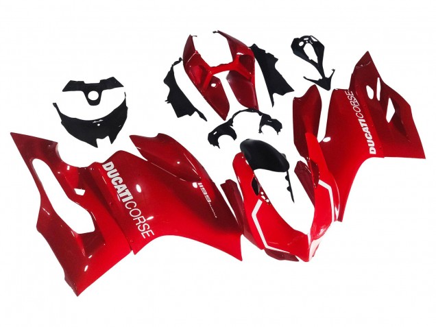 Lojas Carenagem Moto Ducati 1199 2011-2014 - Vermelho