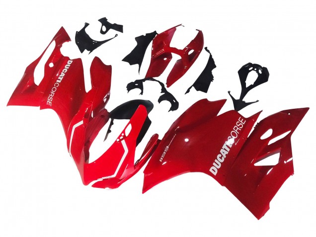 Lojas Carenagem Moto Ducati 1199 2011-2014 - Vermelho