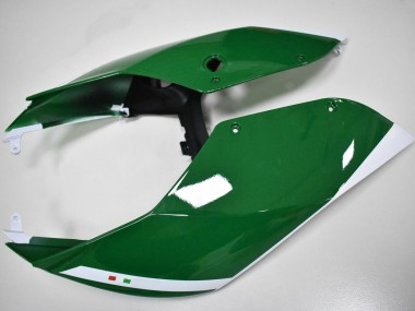 Lojas Carenagens Moto Ducati Panigale 899 2011-2014 - Branco Vermelho Verde Escuro