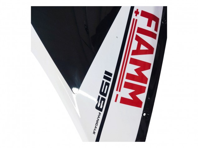 Lojas Carenagens Moto Ducati Panigale 899/1199 2011-2014 - Branco Preto Azul Fiamm Ficc 7