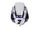 Lojas Carenagens Moto Ducati Panigale 899/1199 2011-2014 - Branco Preto Azul Fiamm Ficc 7