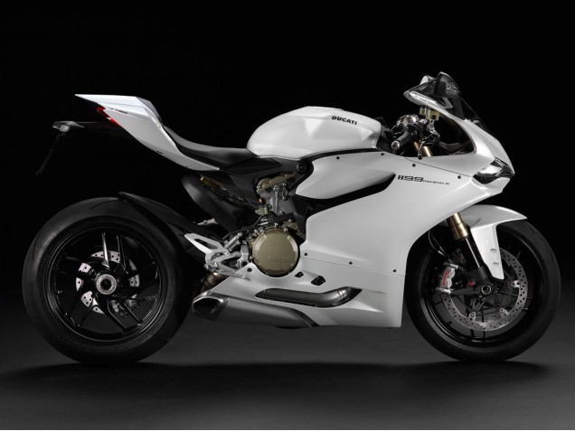 Lojas Carenagens Moto Ducati 1199 2011-2014 - Branco