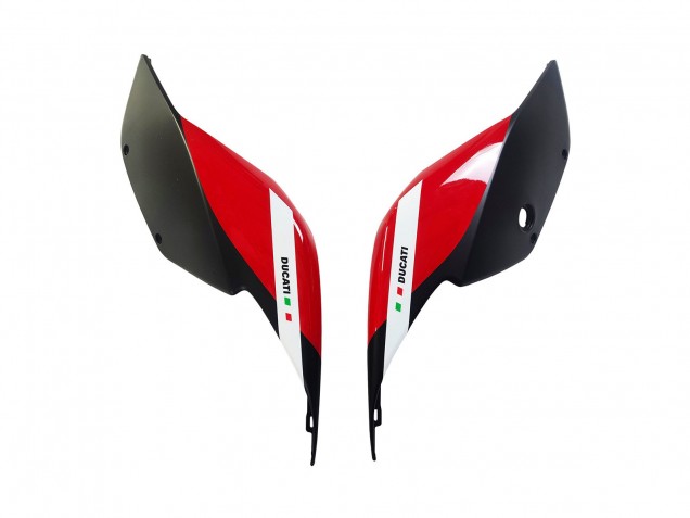Lojas Carenagens Moto Ducati 959 2015-2020 - Vermelho Preto Fosco