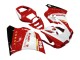 Lojas Carenagens Moto Ducati 996 1993-2005 - Branco Vermelho Ouro Preto Brilhante Corse Performance
