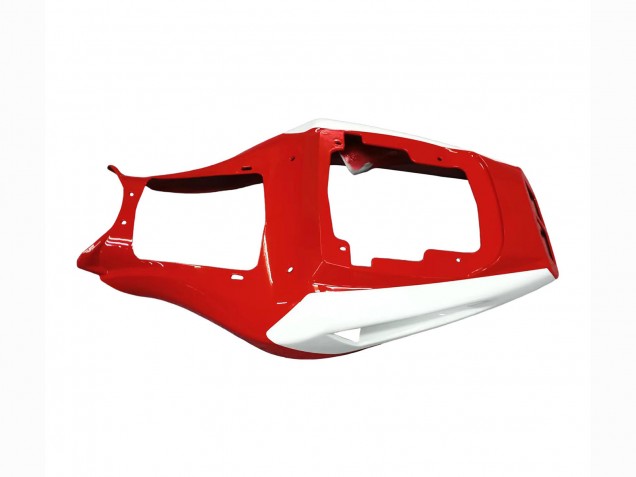 Lojas Carenagens Moto Ducati 996 1993-2005 - Branco Vermelho Ouro Preto Brilhante Corse Performance