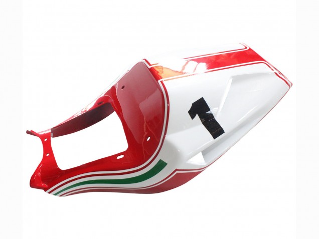 Lojas Carenagens Moto Ducati 748/916/996/998 1993-2005 - Branco Vermelho Amarelo Verde Preto Brilhante Performance