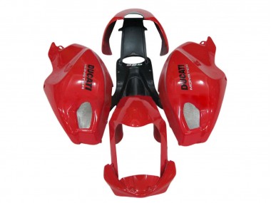 Lojas Carenagem Moto Ducati Monster 696 796 1100 1100S 2008-2012 - Vermelho