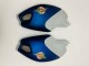 Lojas Carenagens Moto Ducati Monster 696 796 1100 1100S 2008-2012 - Azul Escuro Prata
