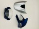 Lojas Carenagens Moto Ducati Monster 696 796 1100 1100S 2008-2012 - Azul Escuro Prata