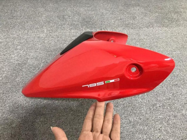 Lojas Carenagens Moto Ducati Monster 696 796 1100 1100S 2008-2012 - Vermelho