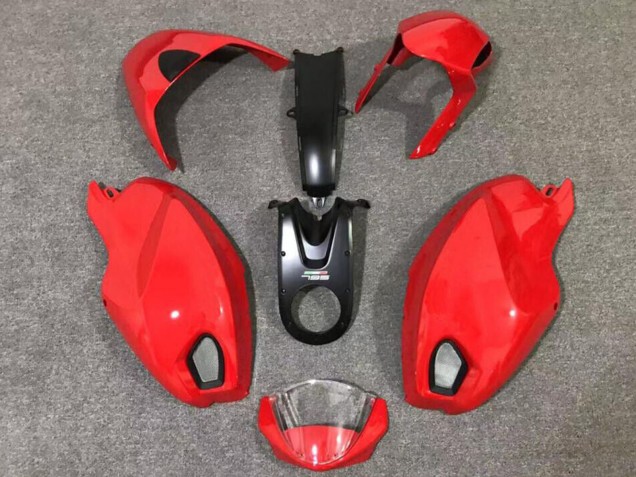 Lojas Carenagens Moto Ducati Monster 696 796 1100 1100S 2008-2012 - Vermelho