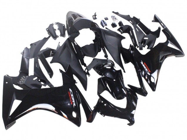 Lojas Carenagens Moto Honda CBR500R 2013-2015 - Preto Brilhante Preto Fosco